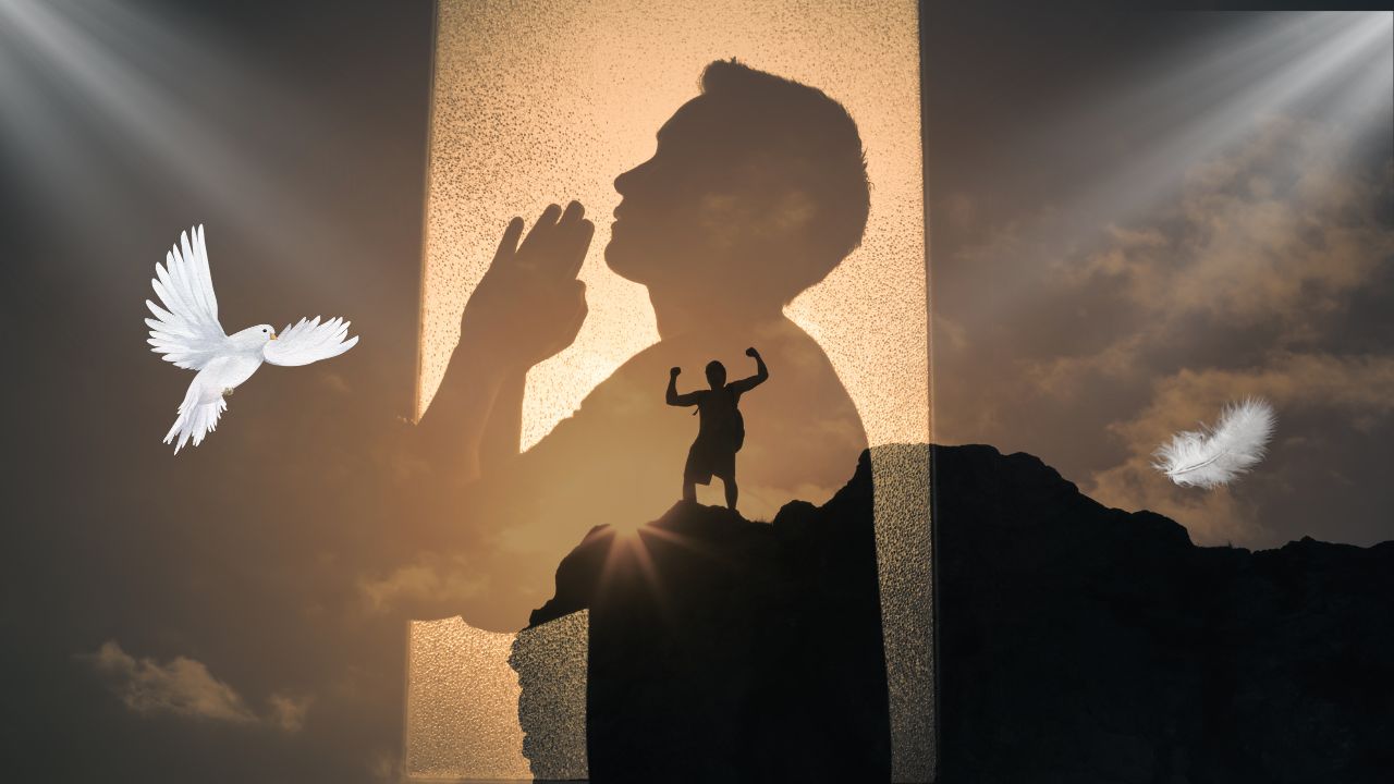 Manos en oración